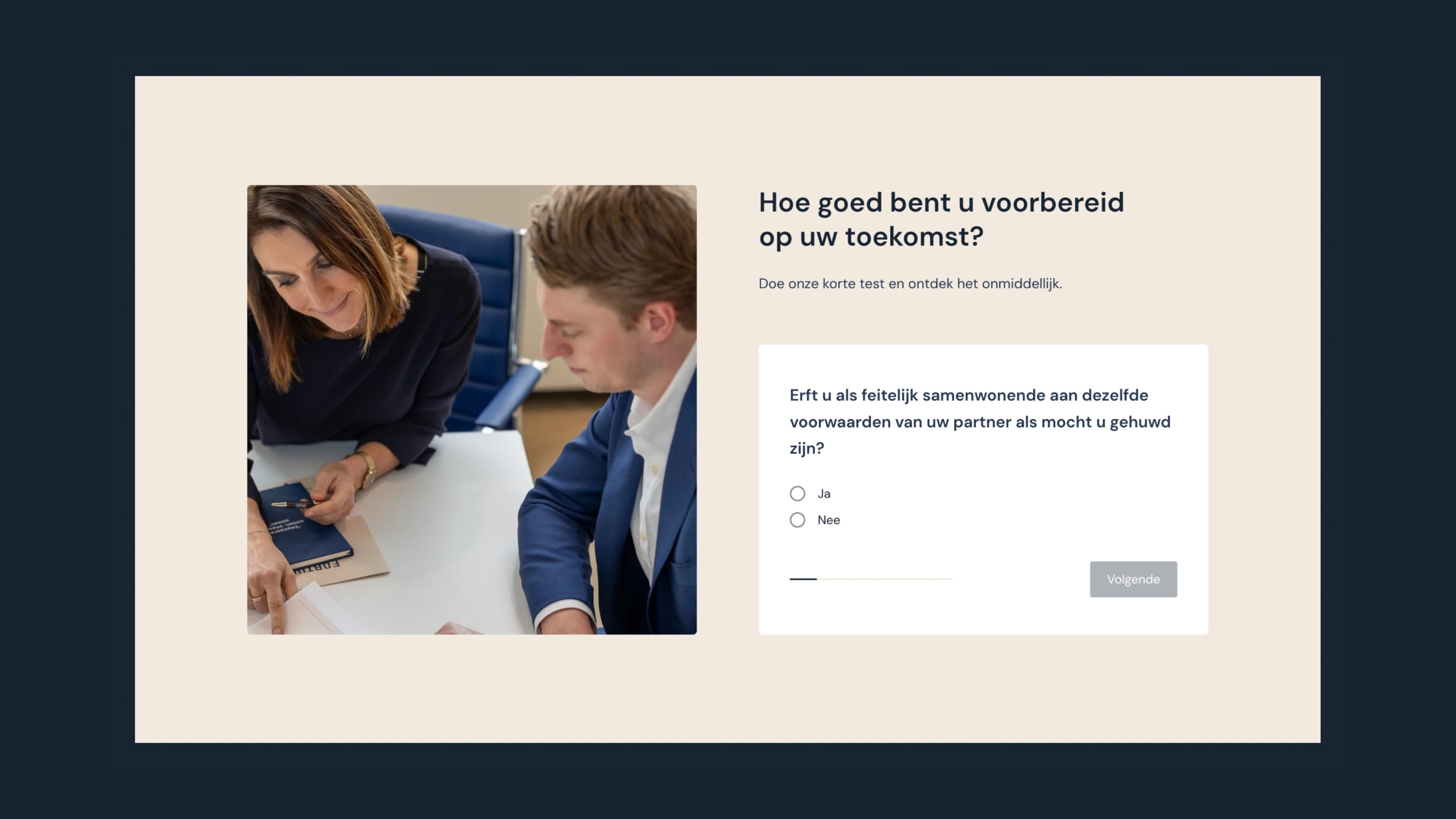 Screenshots van (details van) de website die Fortuna Financial Group liet maken door Heave Webdesign Antwerpen