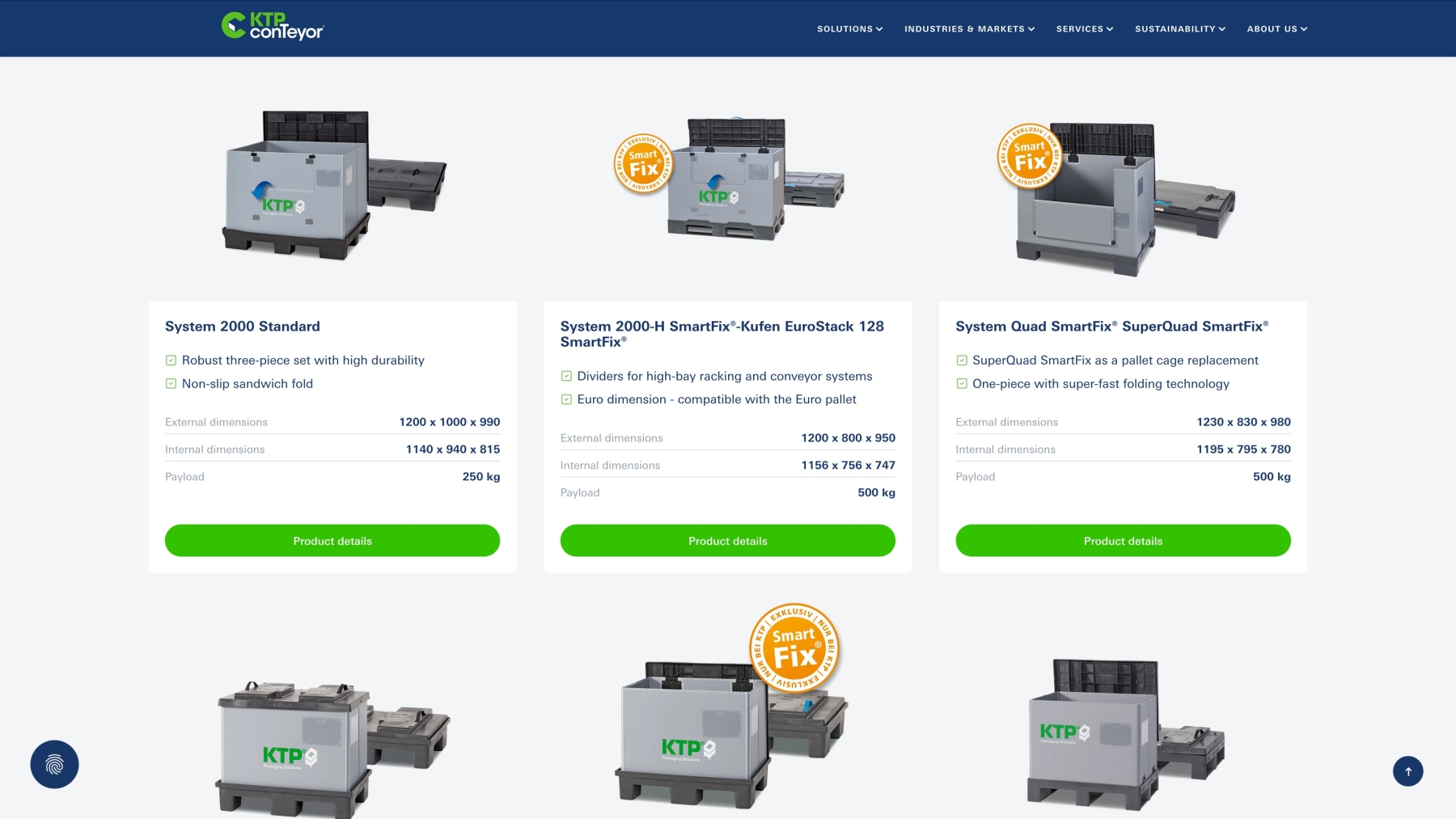 Screenshots van (details van) de Website die KTPconTeyor liet maken door Heave Websites & Webapps Antwerpen