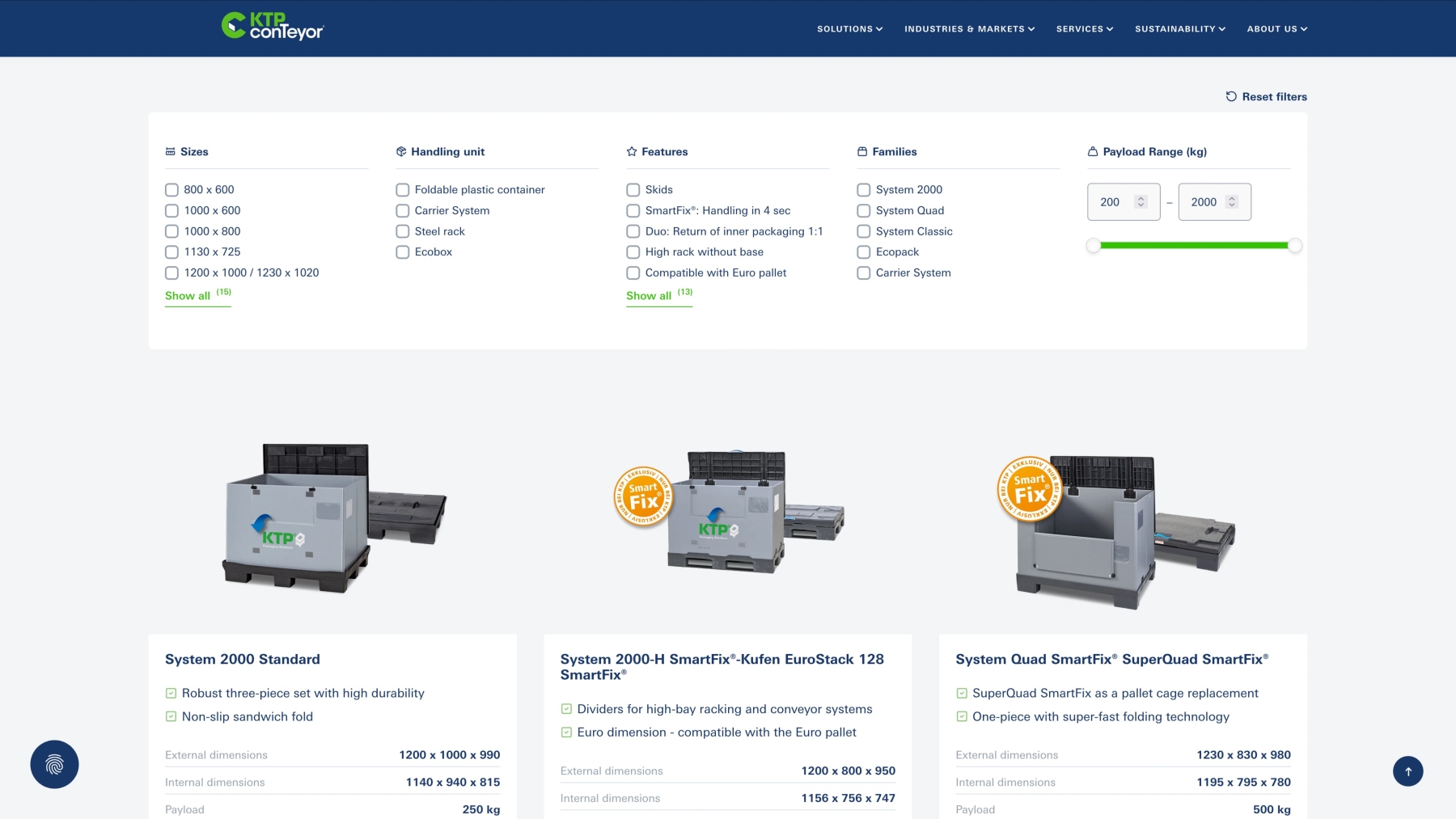 Screenshots van (details van) de Website die KTPconTeyor liet maken door Heave Webdesign Antwerpen